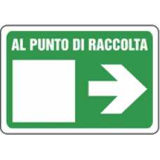 direzione percorso punto raccolta direzione percorso punto raccolta